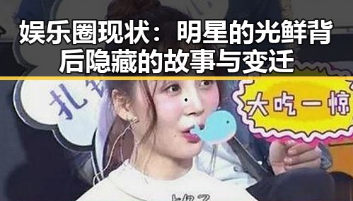 娱乐圈现状：明星的光鲜背后隐藏的故事与变迁